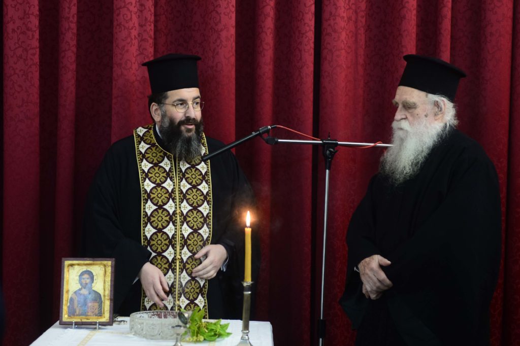 Αγιασμός έναρξης Κύκλων Μελέτης Αγίας Γραφής και Εσπερινών Ομιλιών στη ΓΕΧΑ Καλαμάτας