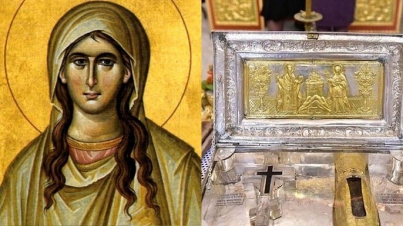 Στον Βύρωνα το Τίμιο Λείψανο της χειρός της Αγίας Μαρίας της Μαγδαληνής