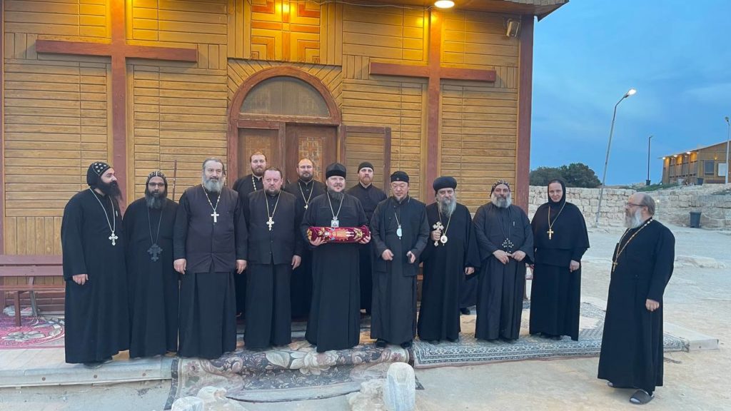 Делегация клириков и монашествующих Русской Православной Церкви совершила паломничество к общехристианским святыням Египта