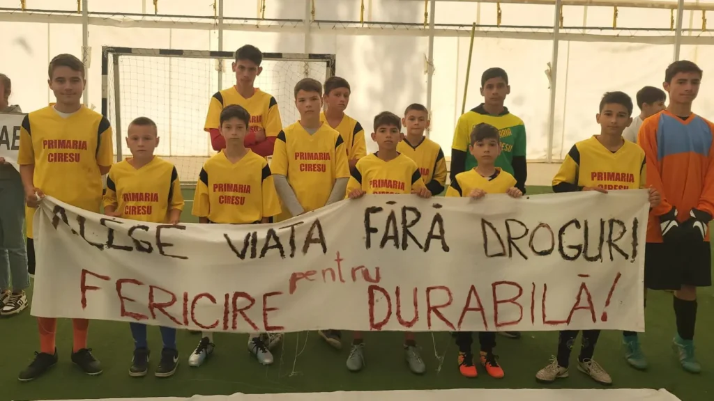 Arhiepiscopia Dunării de Jos a organizat un campionat de fotbal pentru combaterea adicțiilor