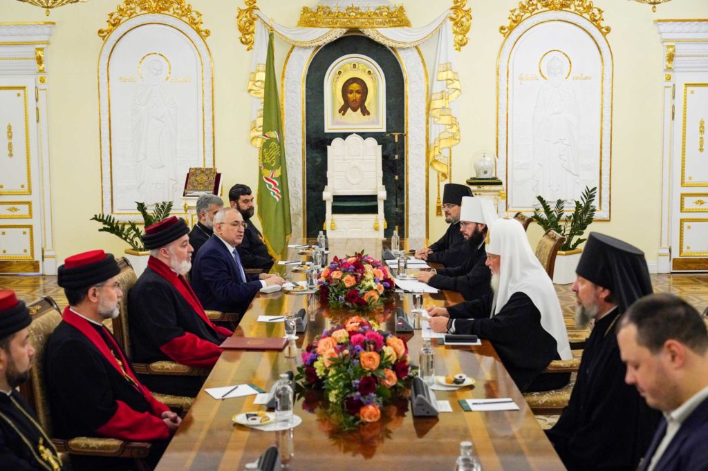 Святейший Патриарх Кирилл встретился с Предстоятелем Ассирийской Церкви Востока