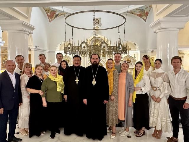 Архиепископ Пятигорский и Черкесский Феофилакт возглавил престольные торжества в храме апостола Филиппа в Шардже