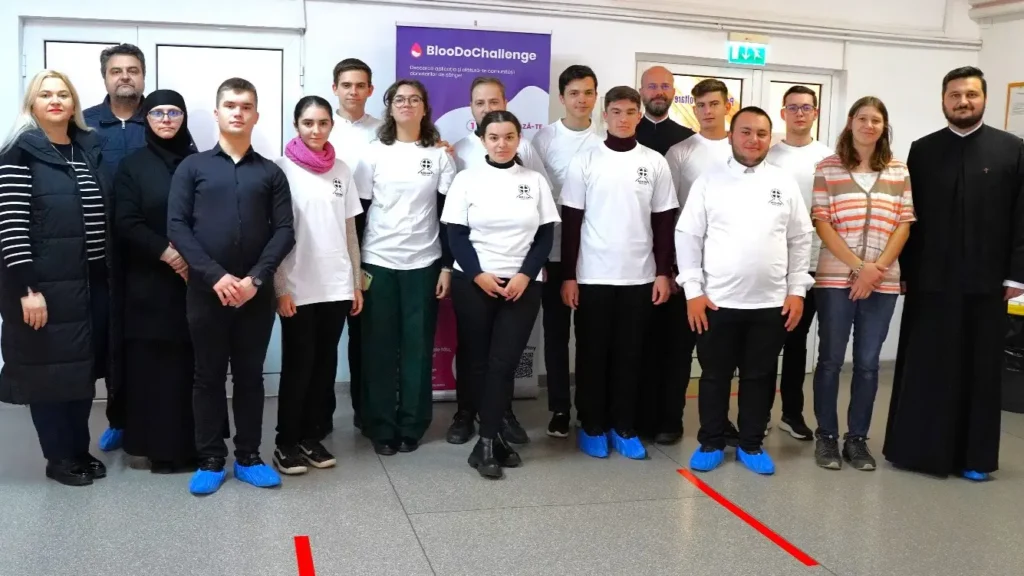 ASCOR Alba Iulia a donat sânge. Au participat decanul și lectori de la Facultatea de Teologie din Alba Iulia