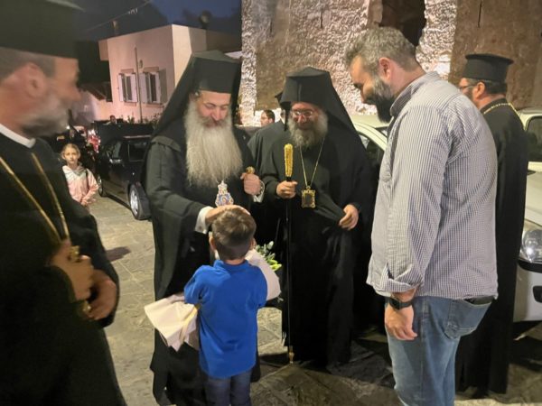 Ο Μητροπολίτης Φθιώτιδος στην Ιερά Μητρόπολη Ρεθύμνης