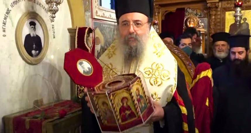 Δείτε τον πρώτο Εσπερινό μετά την αγιοκατάταξη του Γέροντα Γερβασίου Παρασκευόπουλου από τον Ι.Ν. Αγίας Παρασκευής Συχαινών Πατρών (ΒΙΝΤΕΟ)