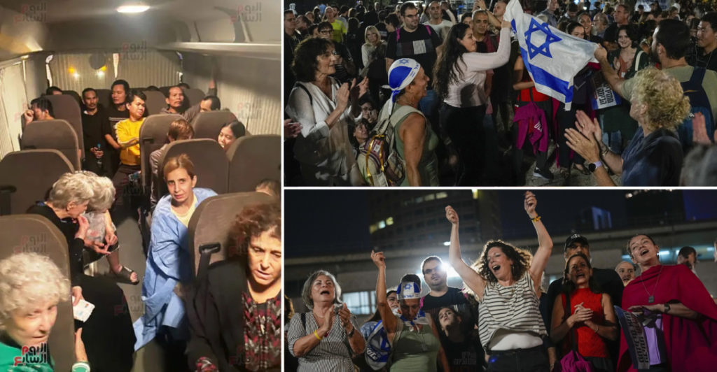 Ελεύθεροι 24 όμηροι της Χαμάς – 39 Παλαιστινίους αποφυλάκισε το Ισραήλ