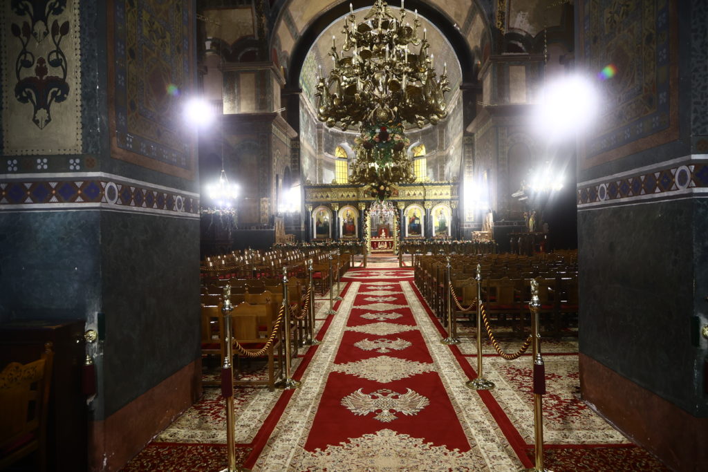 Φωτορεπορτάζ ope.gr: Έτοιμος ο Καθεδρικός της Αγίας Σοφίας για την ενθρόνιση του Μητροπολίτη Θεσσαλονίκης Φιλοθέου