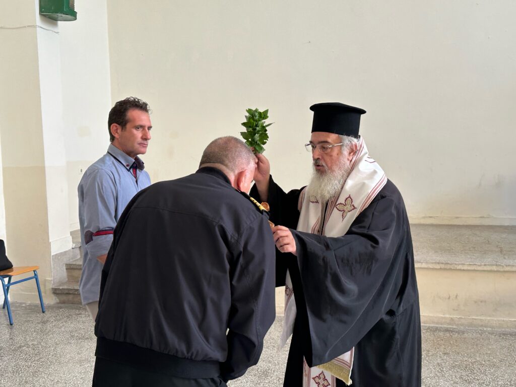 Αγιασμό στην Ακαδημία Εμπορικού Ναυτικού Ηπείρου τέλεσε ο Μητροπολίτης Πρεβέζης