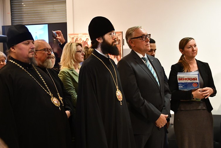 Председатель ОВЦС принял участие в открытии выставки «Безмолвная проповедь» в Вене