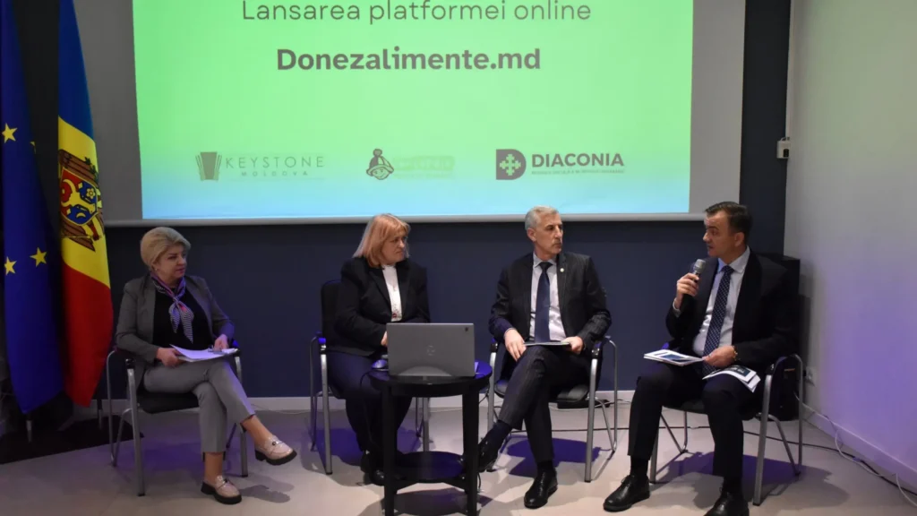 Banca de Alimente din Moldova a lansat o platformă online prin care agenții economici pot dona mâncare