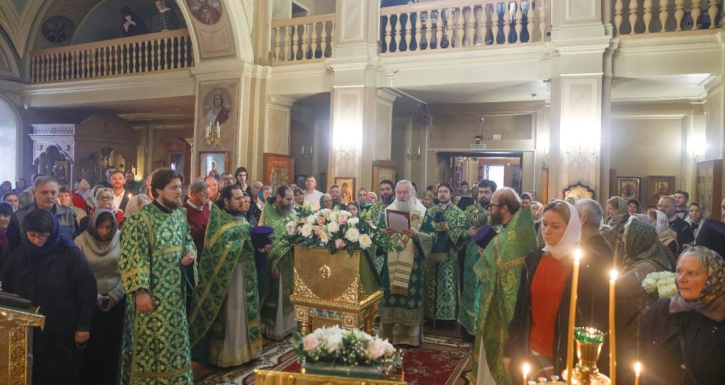 В день памяти преподобного Зосимы Верховского председатель Синодального отдела по монастырям и монашеству совершил Литургию в Троице-Одигитриевском монастыре Зосимова пустынь