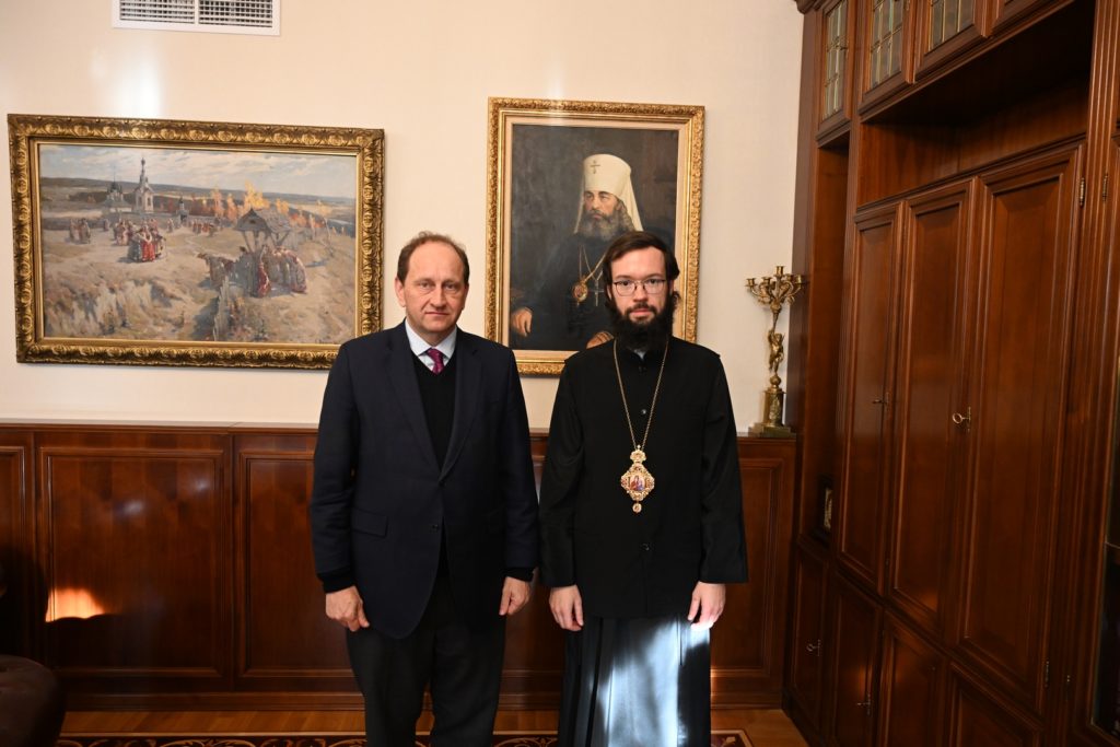 Председатель ОВЦС встретился с послом Германии в Российской Федерации