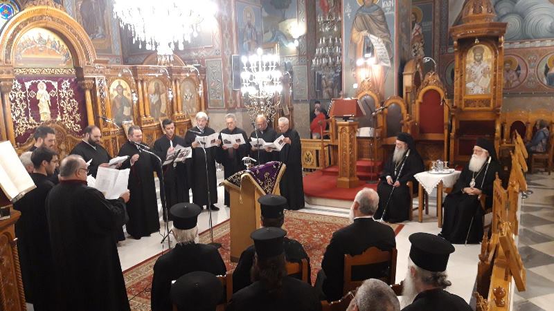 Πλήθος κόσμου στη διάλεξη για τον Όσιο Γεώργιο Καρσλίδη στον Βόλο