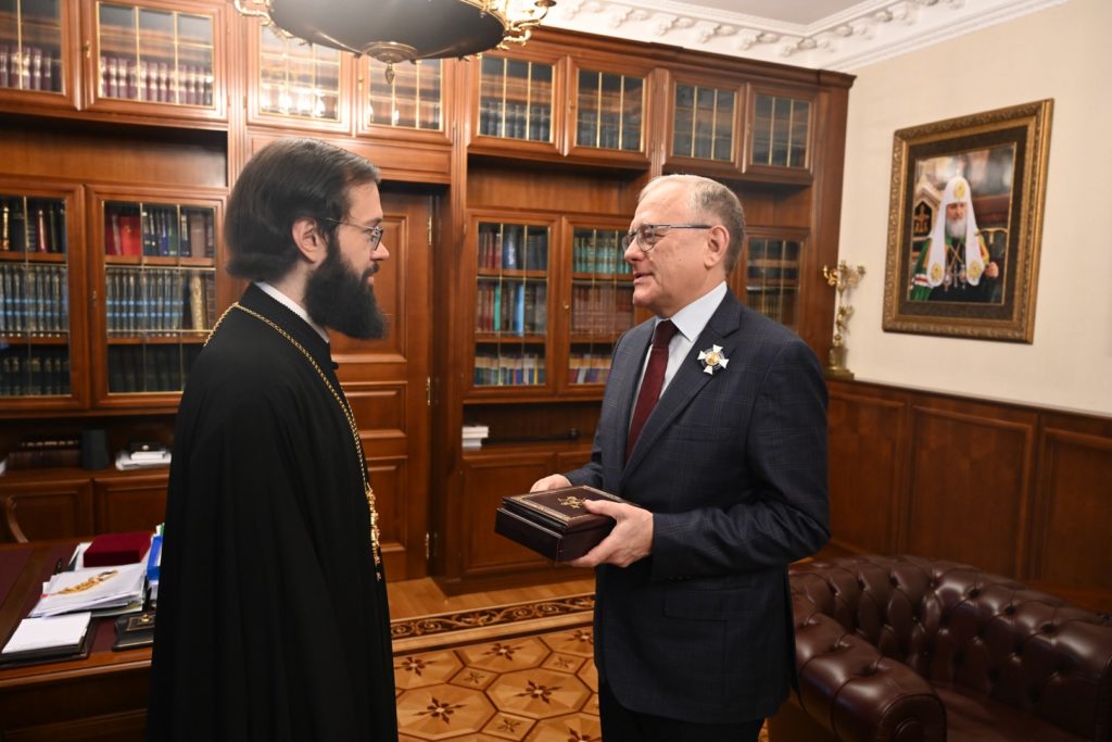 Российский дипломат удостоен Патриаршей награды