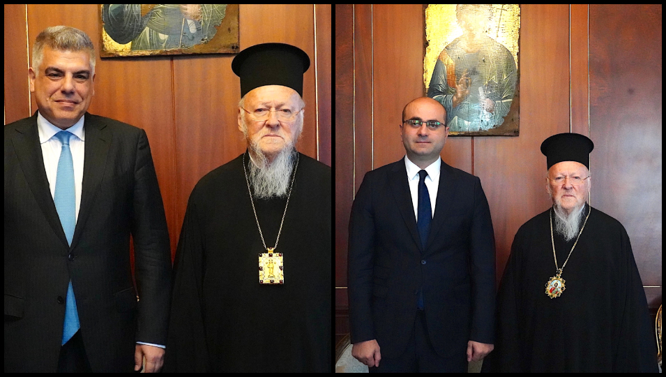 Στο Φανάρι οι νέοι Γενικοί Πρόξενοι της Ελλάδος στη Σμύρνη και της Γεωργίας στην Πόλη