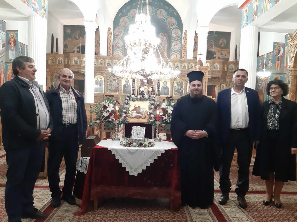 Το Σωματείο Ιεροψαλτών Τρικάλων στις εορταστικές θρησκευτικές εκδηλώσεις στον Άγιο Γεώργιο στην Πιαλεία Τρικάλων