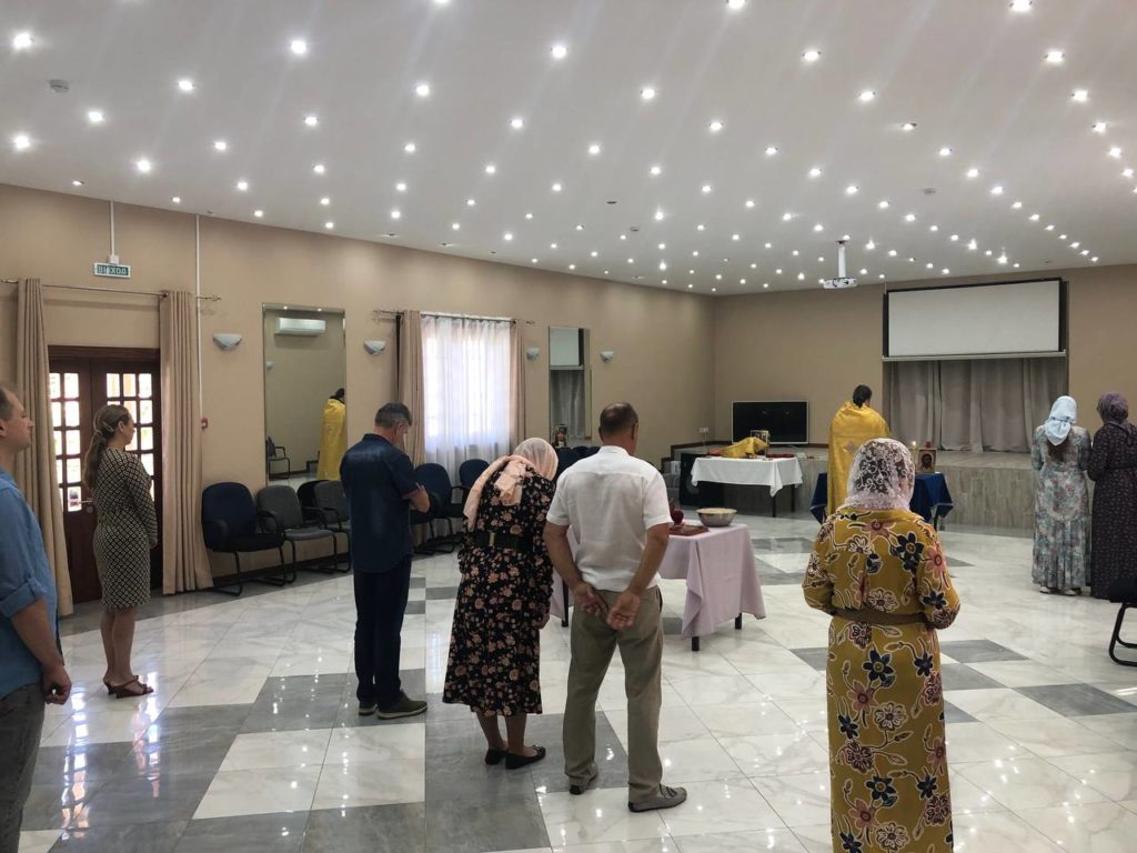 На территории Посольства России на Маврикии совершена Божественная литургия