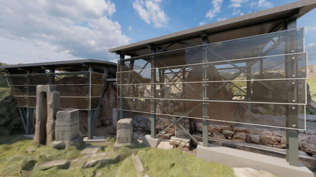 Επεμβάσεις προστασίας και ανάδειξης του Πεισιστράτειου Τείχους στον αρχαιολογικό χώρο της Ελευσίνας