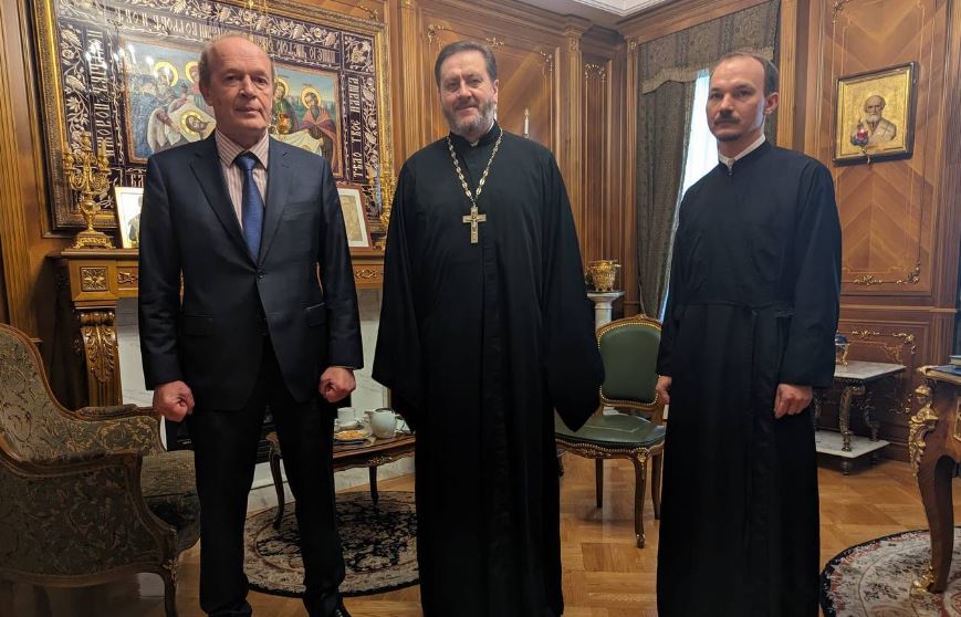 Николаевский собор Нью-Йорка посетил новоназначенный генеральный консул России