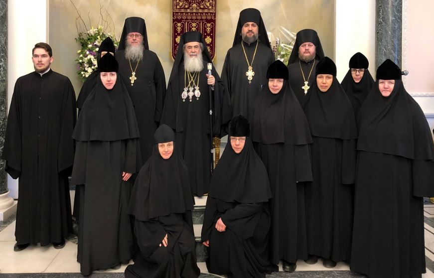 Представители Русской духовной миссии поздравили Предстоятеля Иерусалимской Православной Церкви с годовщиной интронизации