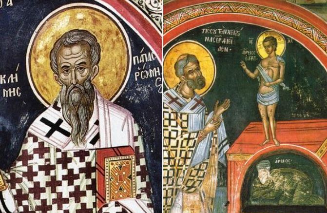 Hierodëshmor Klementi i Romës. Hierodëshmor Petro i Aleksandrisë. Oshënar Malku