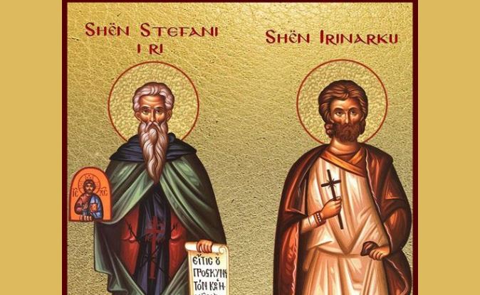 Omologjet Stefani i ri. Dëshmorët Irinarku, Komasi, Etimasi, Eliani etj