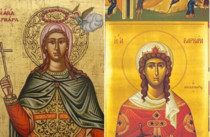 تذكار القديسة العظيمة في الشهيدات بربارة