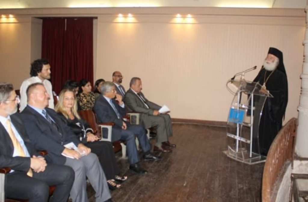 البابا ثيودروس ضيف شرف الجمعية اليونانية بالإسكندرية