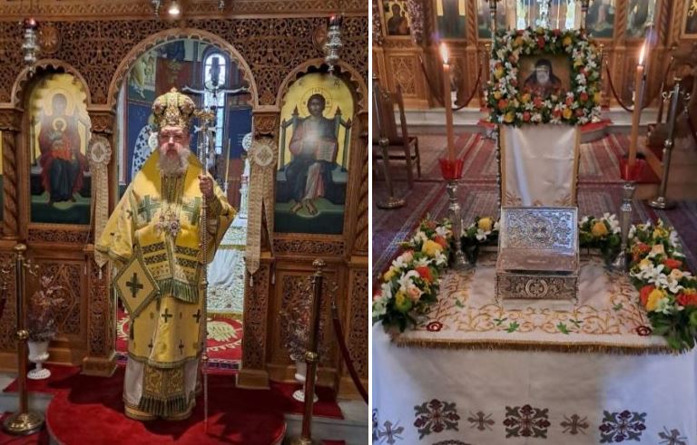 Ο εορτασμός της μνήμης του Οσίου Αρσενίου του Καππαδόκου στην Μητρόπολη Κηφισίας