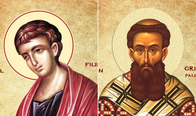Apostull Filipi. Oshënar Grigor Pallamai. Dëshmor i ri Konstandini nga Idra