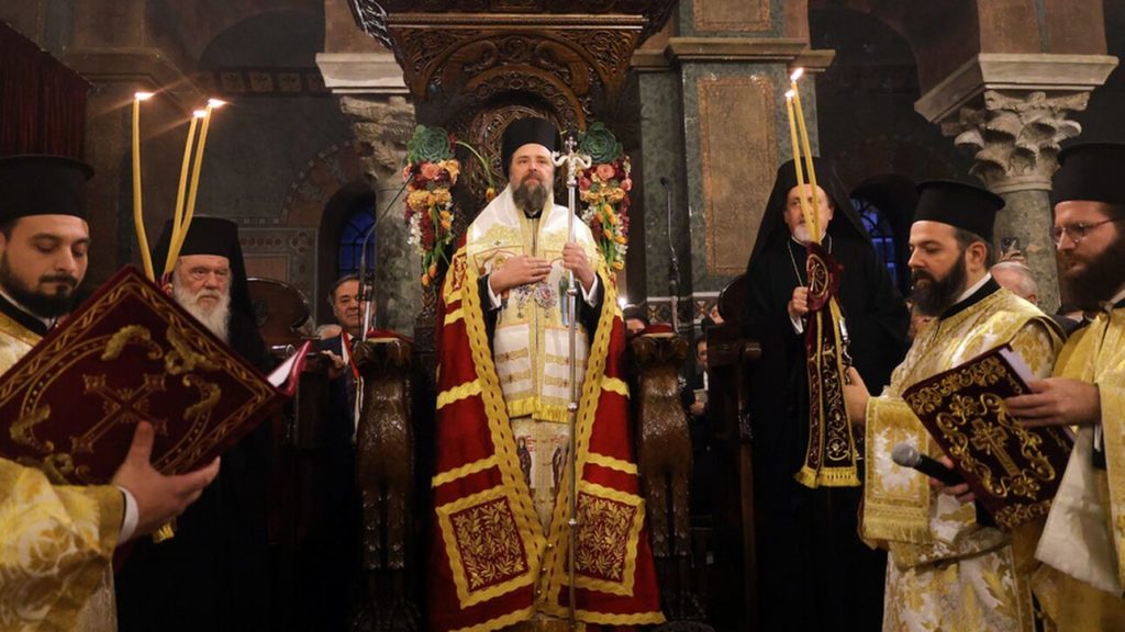The enthronement of the New Metropolitan Filotheos of Thessaloniki