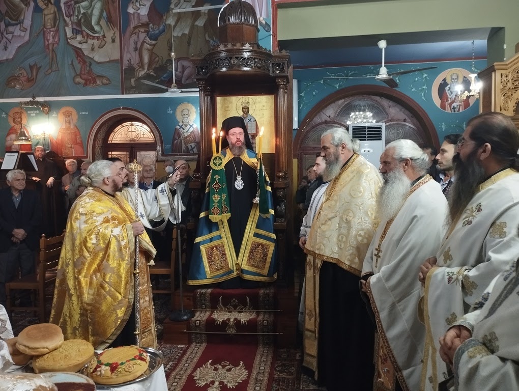 Ο Εσπερινός του Αποστόλου Ανδρέα στη Μακρυνεία