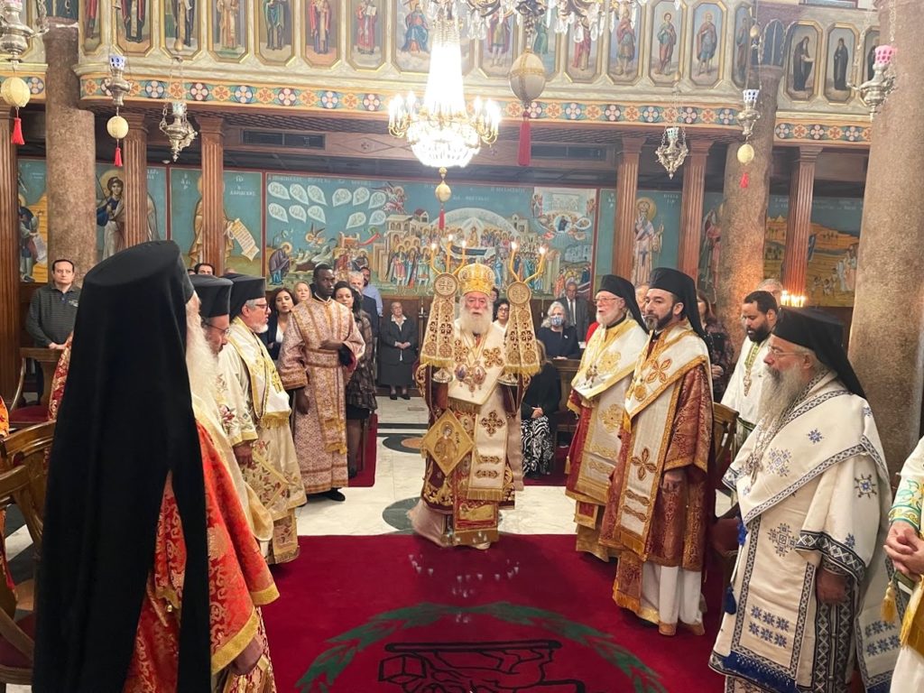 Πατριαρχική Θεία Λειτουργία για την εορτή της Αγίας Αικατερίνης στην Αλεξάνδρεια