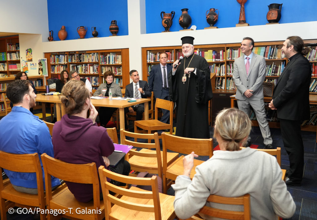 Αμερικής Ελπιδοφόρος: Αναγκαίο έργο η διατήρηση των ελληνικών εκπαιδευτικών ιδρυμάτων