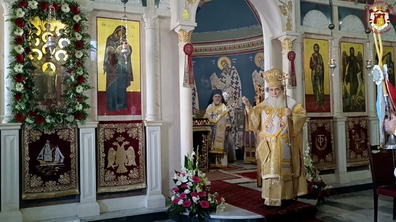 Πατριάρχης Ιεροσολύμων: “Οι άγγελοι είναι αυτοί που συνδέουν τον ουράνιο με τον επίγειο κόσμο”