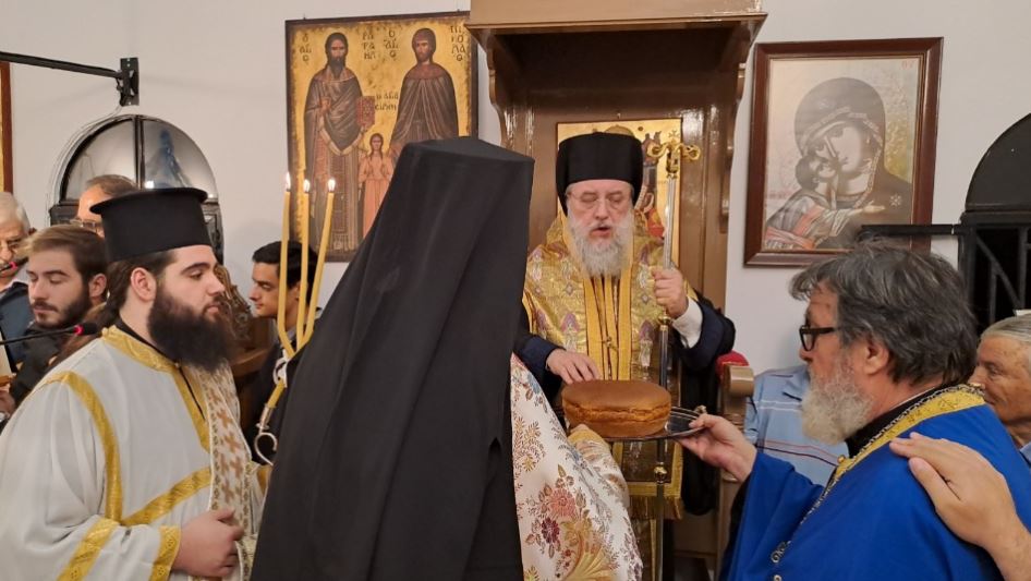 Πανηγυρικός Εσπερινός εορτής Παμμεγίστων Ταξιαρχών στο Μήλεσι Ωρωπού