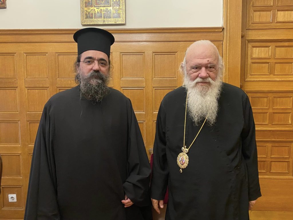 Στον Αρχιεπίσκοπο ο Μητροπολίτης Καστορίας Καλλίνικος