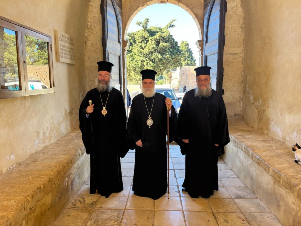 Ο Μητροπολίτης Ξάνθης επισκέφθηκε την Ιερά Μητρόπολη Ρεθύμνης
