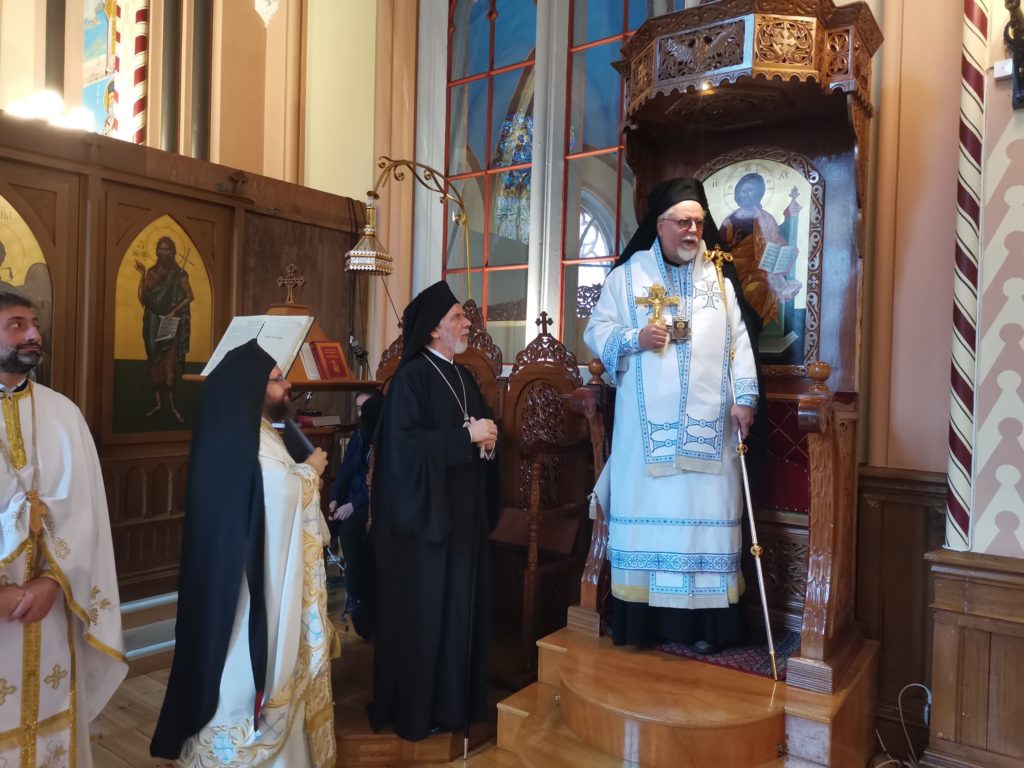 Ο Μητροπολίτης Όουλου Ηλίας στον Καθεδρικό Ναό Στοκχόλμης