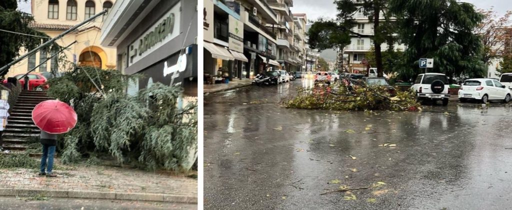 Μεγάλες καταστροφές στην Ξάνθη από την κακοκαιρία (ΒΙΝΤΕΟ)