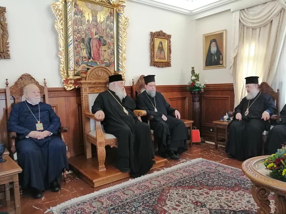 Ο Αρχιεπίσκοπος Ιερώνυμος ευχήθηκε στο εορτάζοντα Μητροπολίτη Νέας Ιωνίας Γαβριήλ