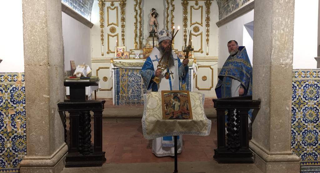 На новообразованном приходе в португальском городе Кашкайш совершено архиерейское богослужение