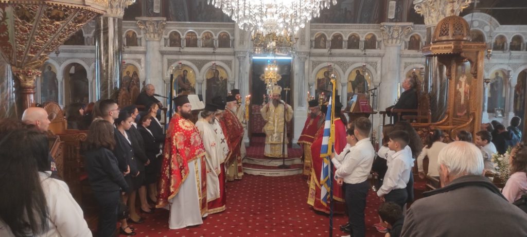 Ι.Μ. Χίου: Τιμήθηκε ο Άγιος Νεομάρτυρας Αγγελής γιατρός από το Άργος