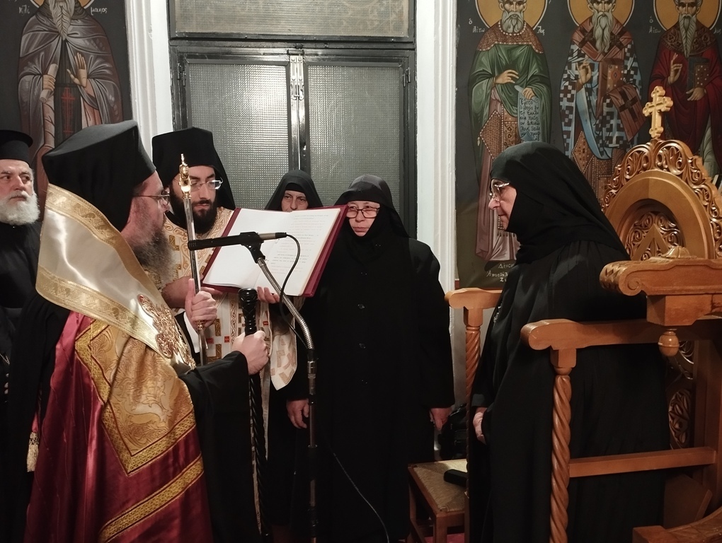 Η ενθρόνιση της νέας Καθηγουμένης Γερόντισσας Χαριτινής στην Ιερά Μονή Αγίου Κοσμά του Αιτωλού Θέρμου