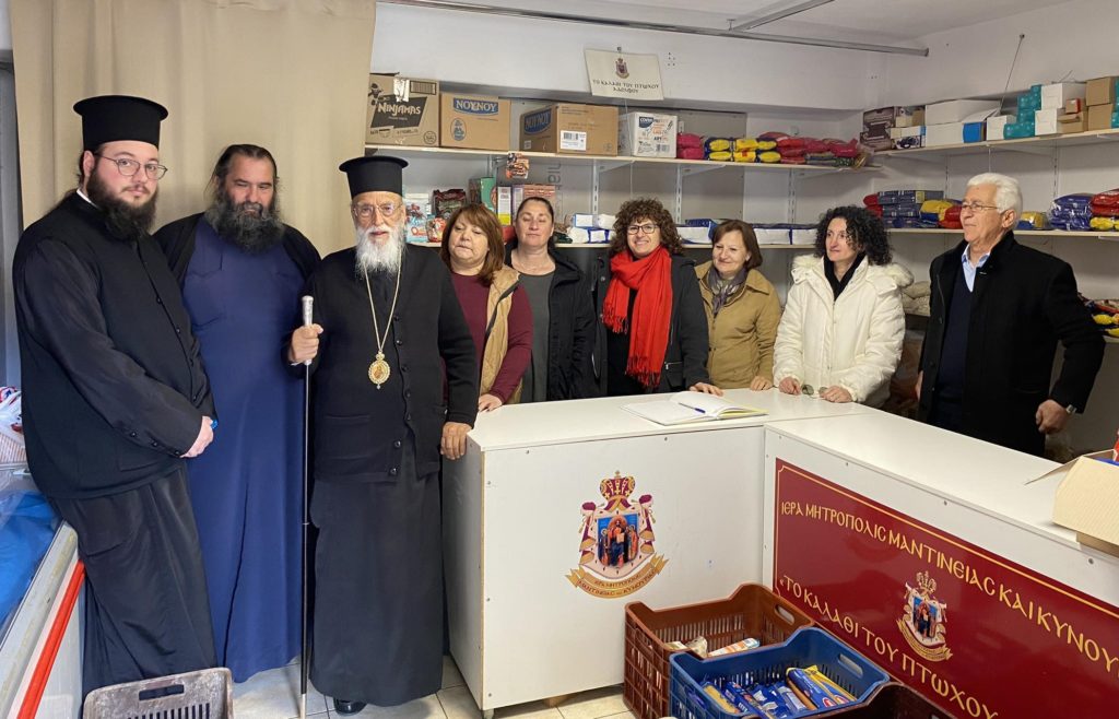 Συλλογή τροφίμων στην Τρίπολη