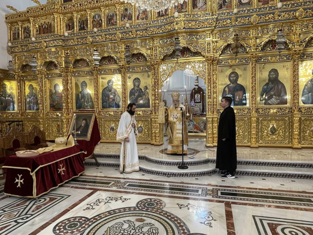 Μνημόσυνο για τον μακαριστό Αρχιεπίσκοπο Κύπρου Χρυσόστομο Α’ τέλεσε ο Μητροπολίτης Κωνσταντίας