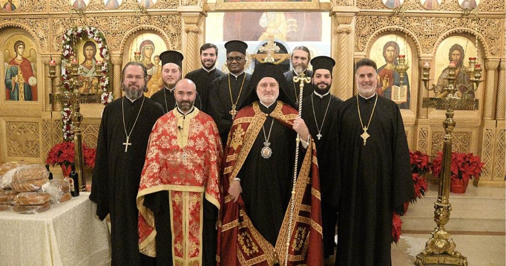 Archbishop Elpidophoros of America Celebrates Great Vespers for the Feast of Saint Eleftherios at Saint Eleftherios Greek Orthodox Church New York