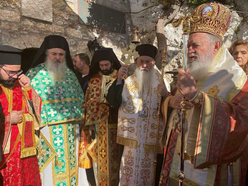 Η πανήγυρη της Ιεράς Μονής Οσίου Παταπίου στο Λουτράκι