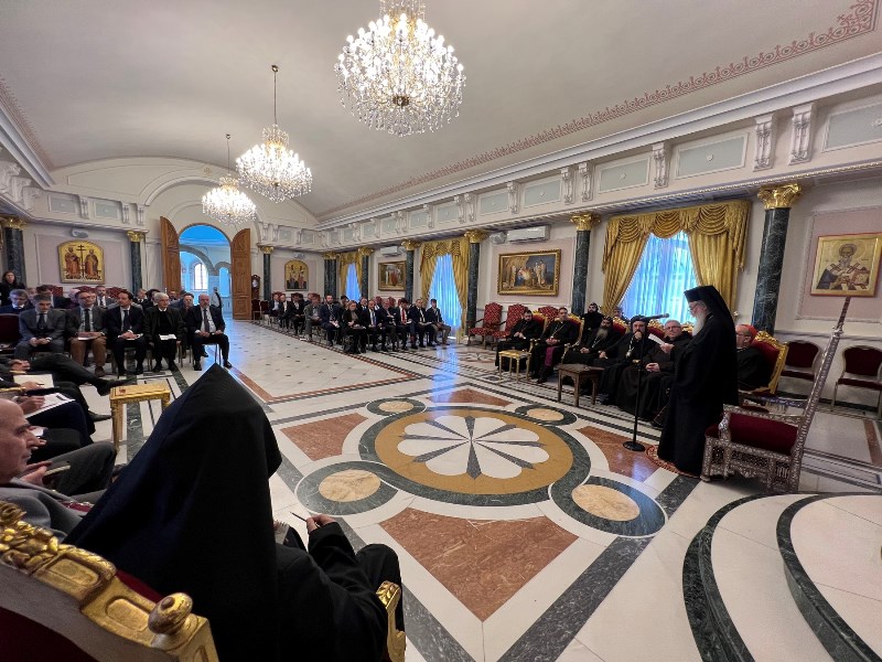 بمناسبة أعياد الميلاد: بطاركة ورؤساء الكنائس يطالبون بوقف إطلاق النار في غزة خلال اجتماع مع ممثلي السلك الدبلوماسّي