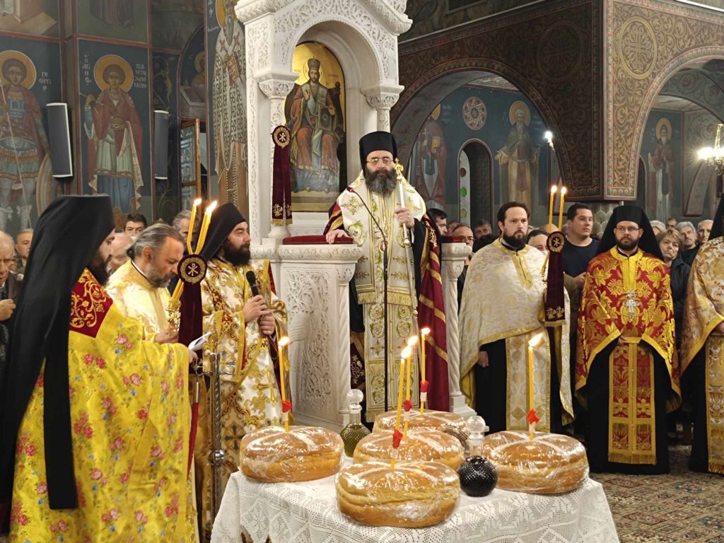 Εσπερινός Αγίας Βαρβάρας στην Τρίπολη